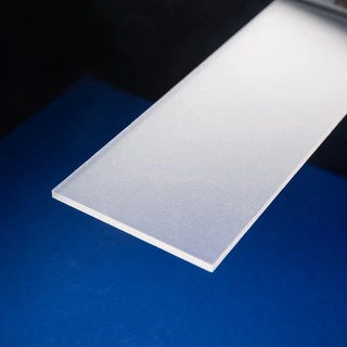PETG Massieve Plaat Transparant - Frosted (Satijn)