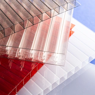 PC/ Polycarbonate Meerwandige Plaat - Box Structuur 7 Wandig