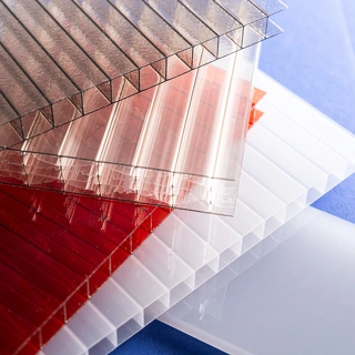 PC/ Polycarbonate Meerwandige Plaat - X Structuur 11